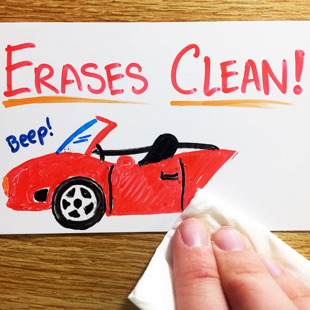 Dry Erase Reusable Index Cards and Name Tents Apostrophe Games