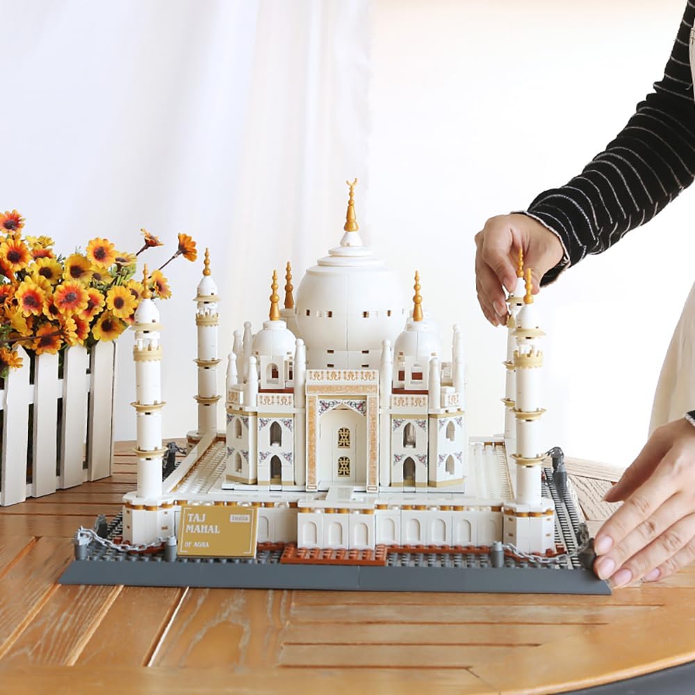 Taj Mahal Building Block Set - 1,113 Pieces