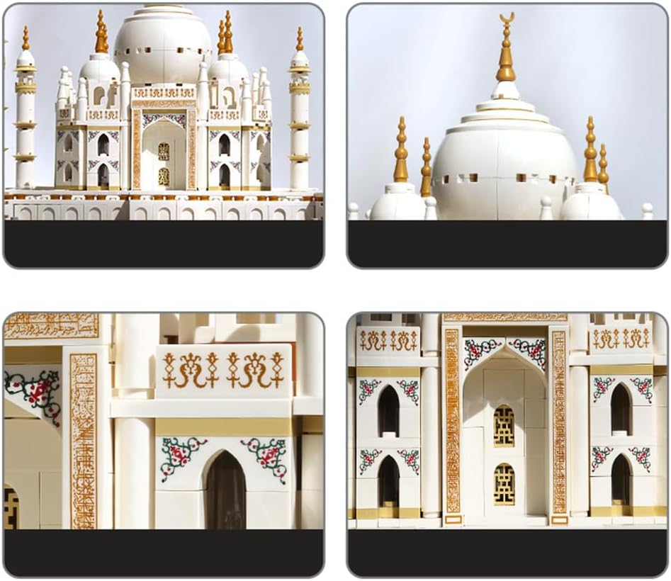 Taj Mahal Building Block Set - 1,113 Pieces