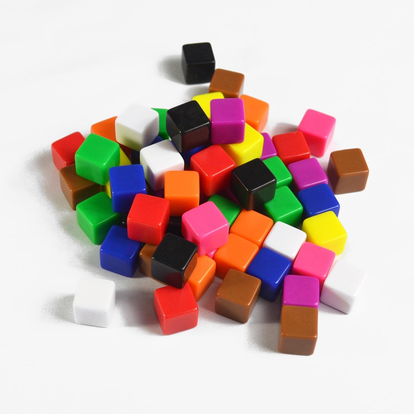 60 pcs 16mm Blank Board Game Dice