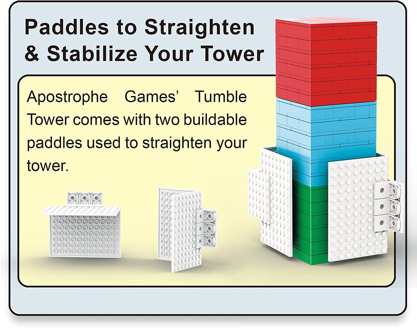 Tumble Tower Building Block Set - 349 Pieces