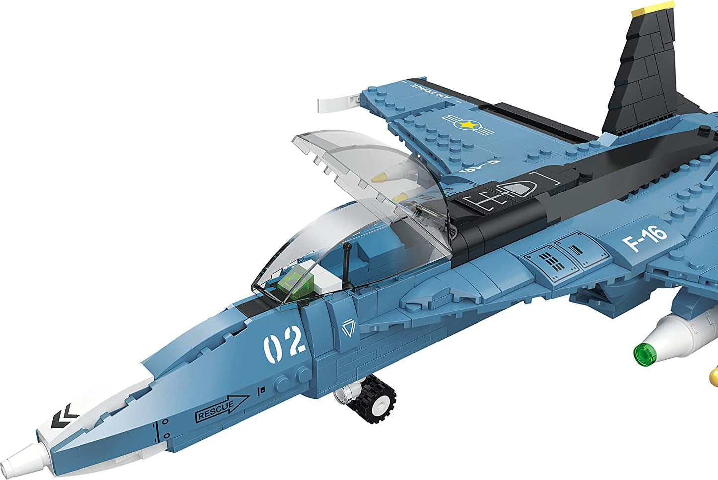F/A-18 Hornet Fighter Jet Building Block Set - 772 Pcs