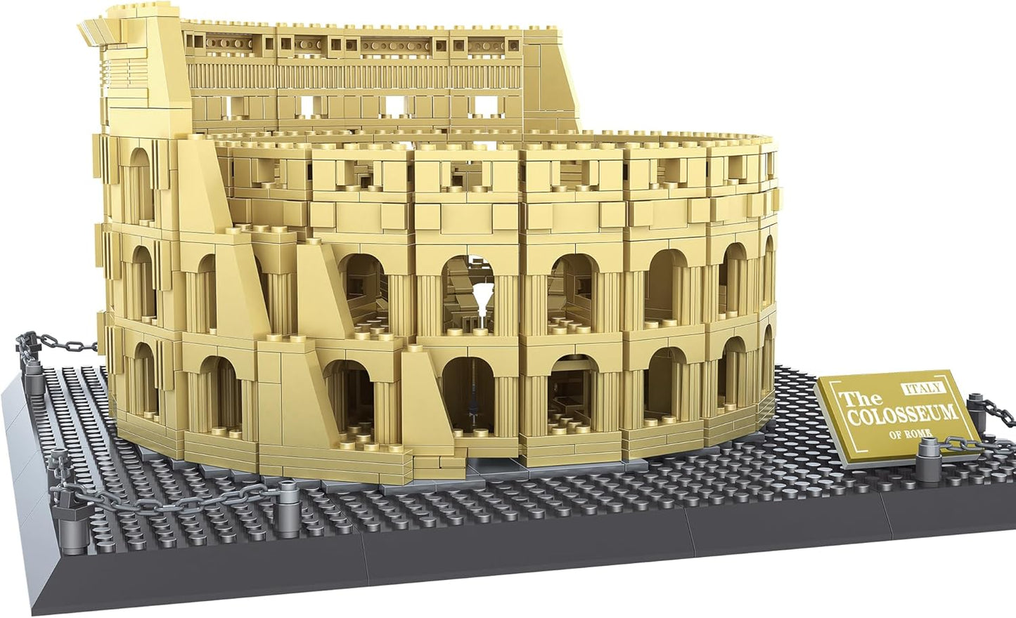 Roman Colosseum Building Block Set - 1756 Pieces