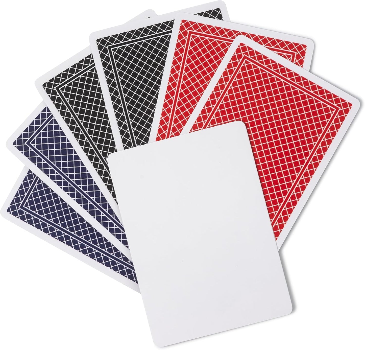 162 Poker Size Blank Playing Cards - Matte Finish