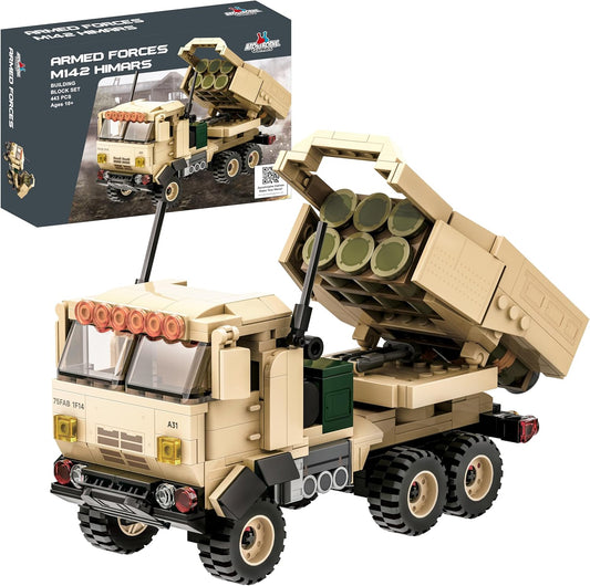 Apostrophe Games M142 HIMARS Building Block Set - 443Pcs