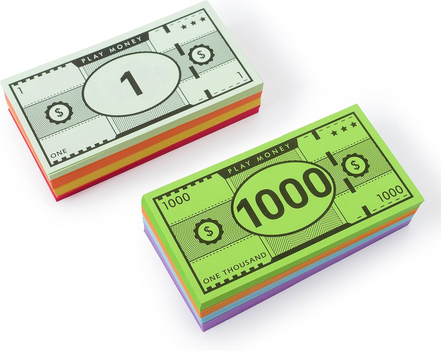 Opoly Play Money – 520 Bills Total