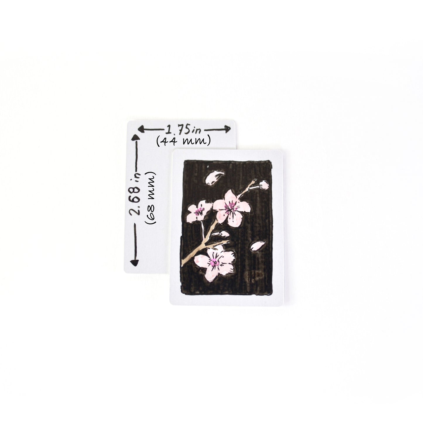 200 Miniature Blank Playing Cards - Half-Size Poker Cards