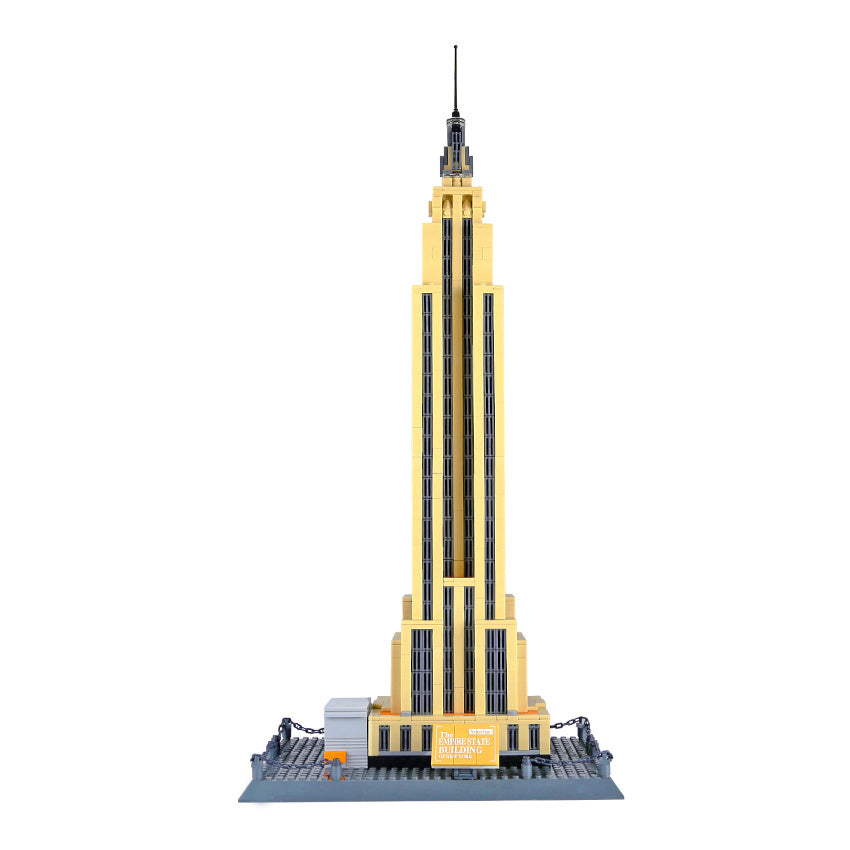 Empire State Building Block Set - 1,993 Pieces