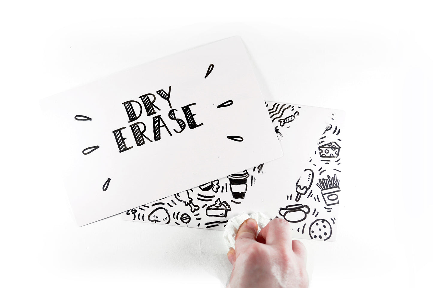 Reusable Giant Dry Erase Index Cards (5" x 8") – 30 Card Pack