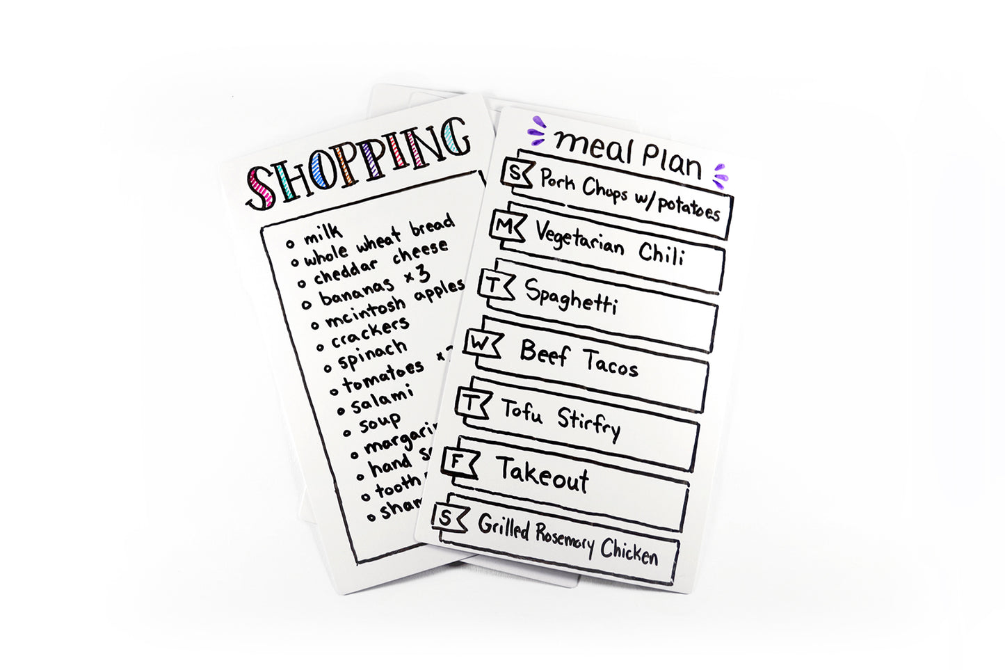 Reusable Giant Dry Erase Index Cards (5" x 8") – 30 Card Pack