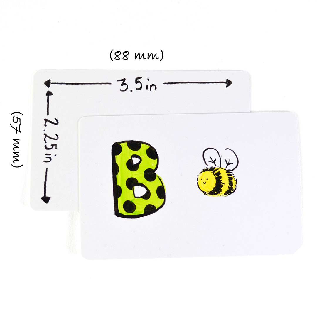 200 Bridge Size Blank Playing Cards - Aqueous Finish