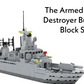 Navy Destroyer Building Block Set - 528 Pieces