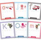 Reusable Dry Erase Alphabet & Number Tracing Cards - Learning to Write Made Easy!