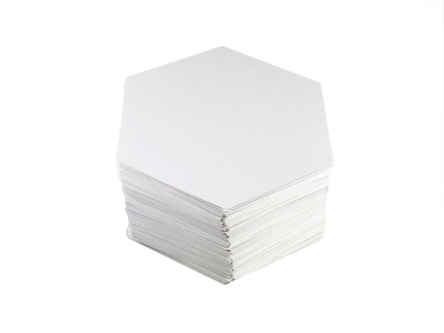 120 Blank Hexagon Playing Cards