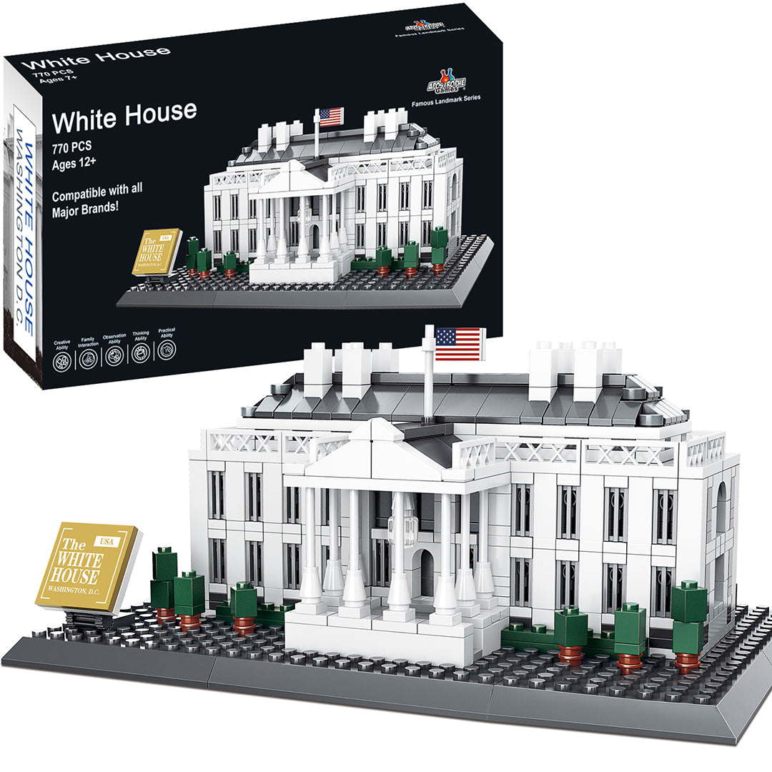 White House Building Block Set - 770 Pieces
