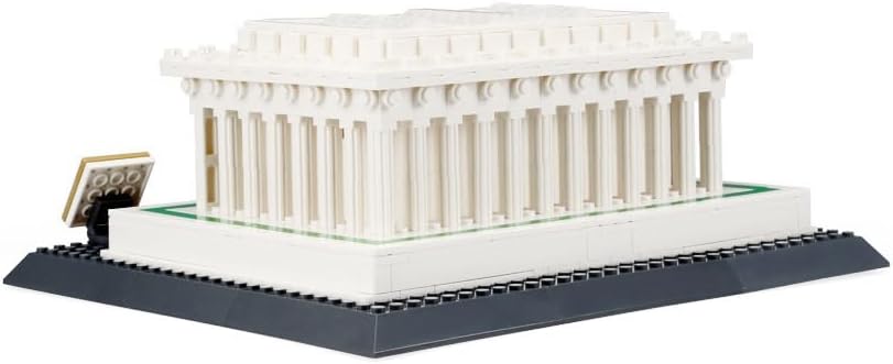 Lincoln Memorial Building Block Set - 979 Pieces