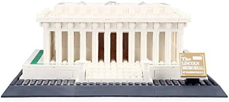Lincoln Memorial Building Block Set - 979 Pieces