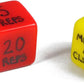 60 pcs 16mm Blank Board Game Dice