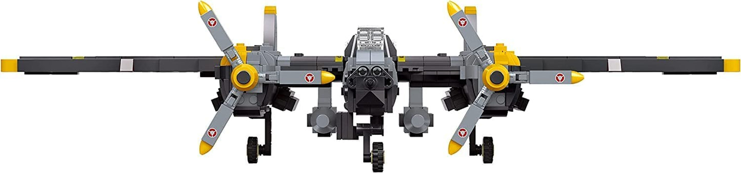 P-38 Lightning Building Block Set - 937 Pieces