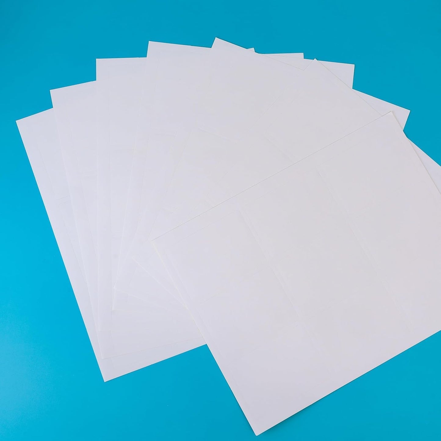 Blank Poker Size Stickers for Playing Cards - Print Your Playing Cards