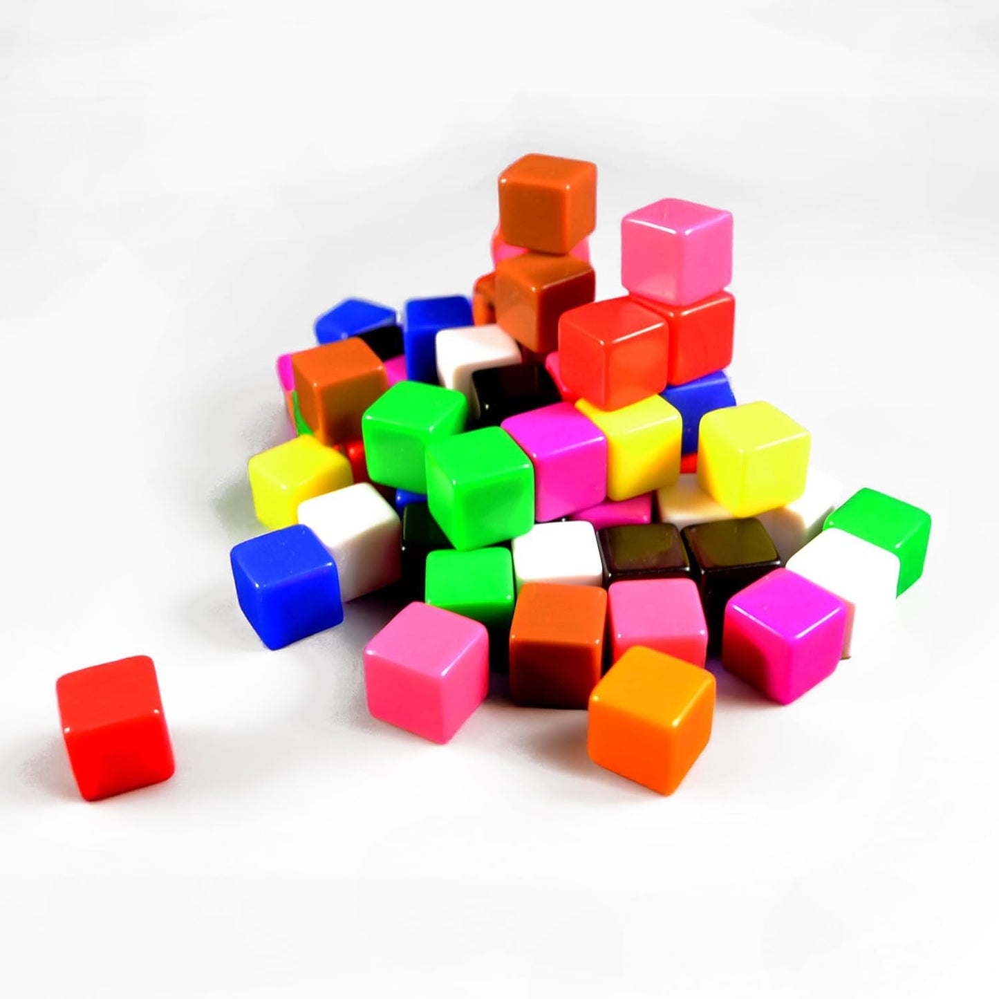 60 pcs 16mm Blank Board Game Dice