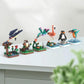 Majestic Birds Model Building Block Kit - 876 Pieces - Six Unique Bird Models