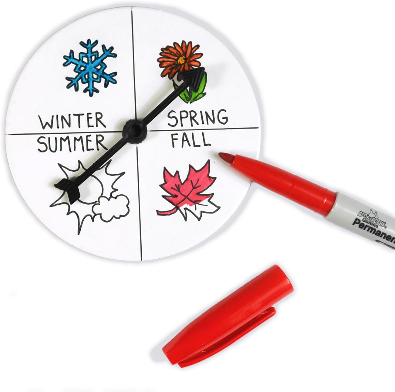 12 Board Game Arrow Spinners