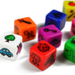 60 pcs 16mm Blank Board Game Dice