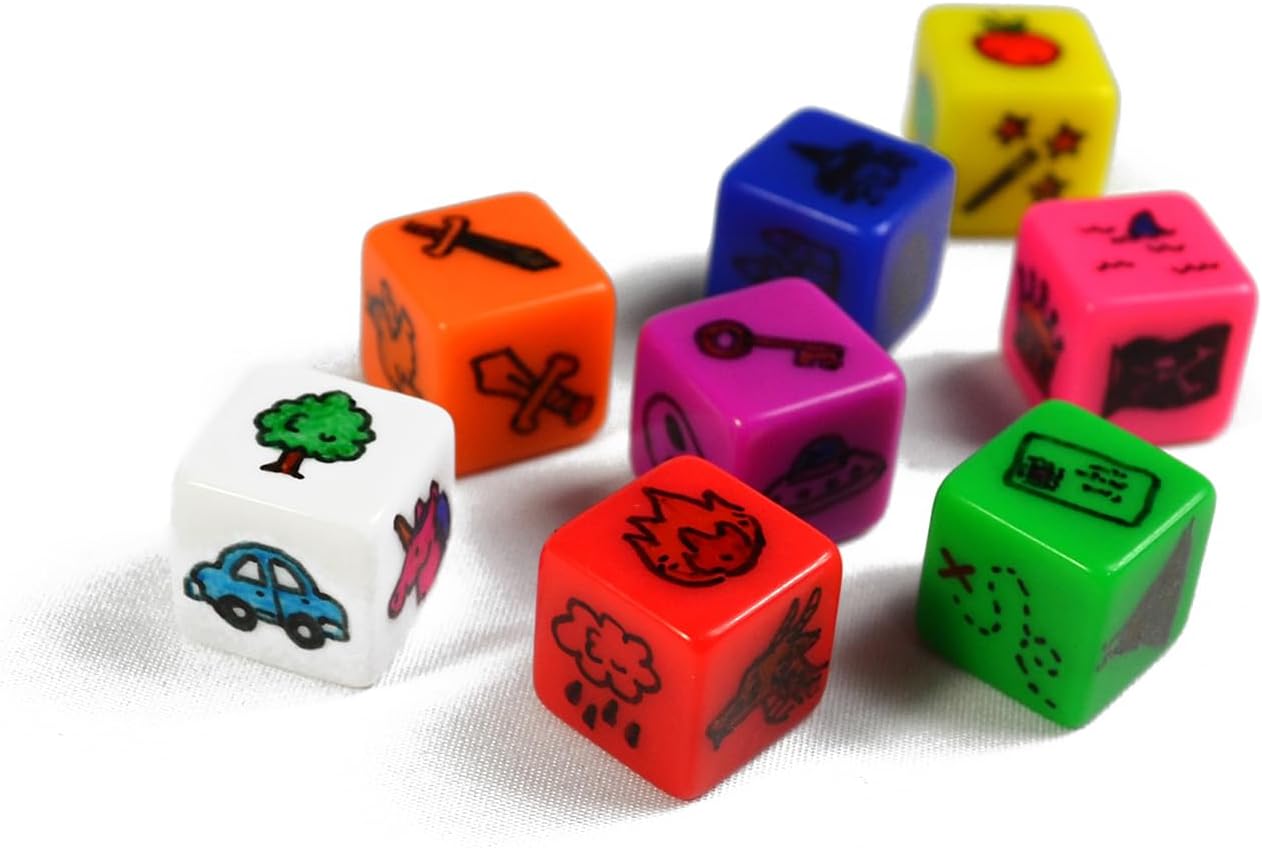 60 pcs 16mm Blank Board Game Dice