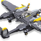 P-38 Lightning Building Block Set - 937 Pieces
