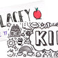 Reusable Dry Erase Name Tent Cards - 100 Card Pack