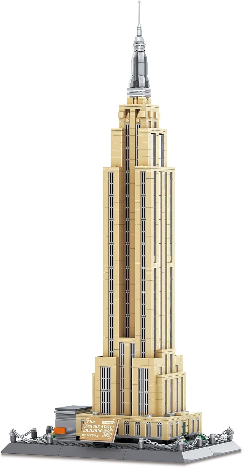 Empire State Building Block Set - 1,559 Pieces