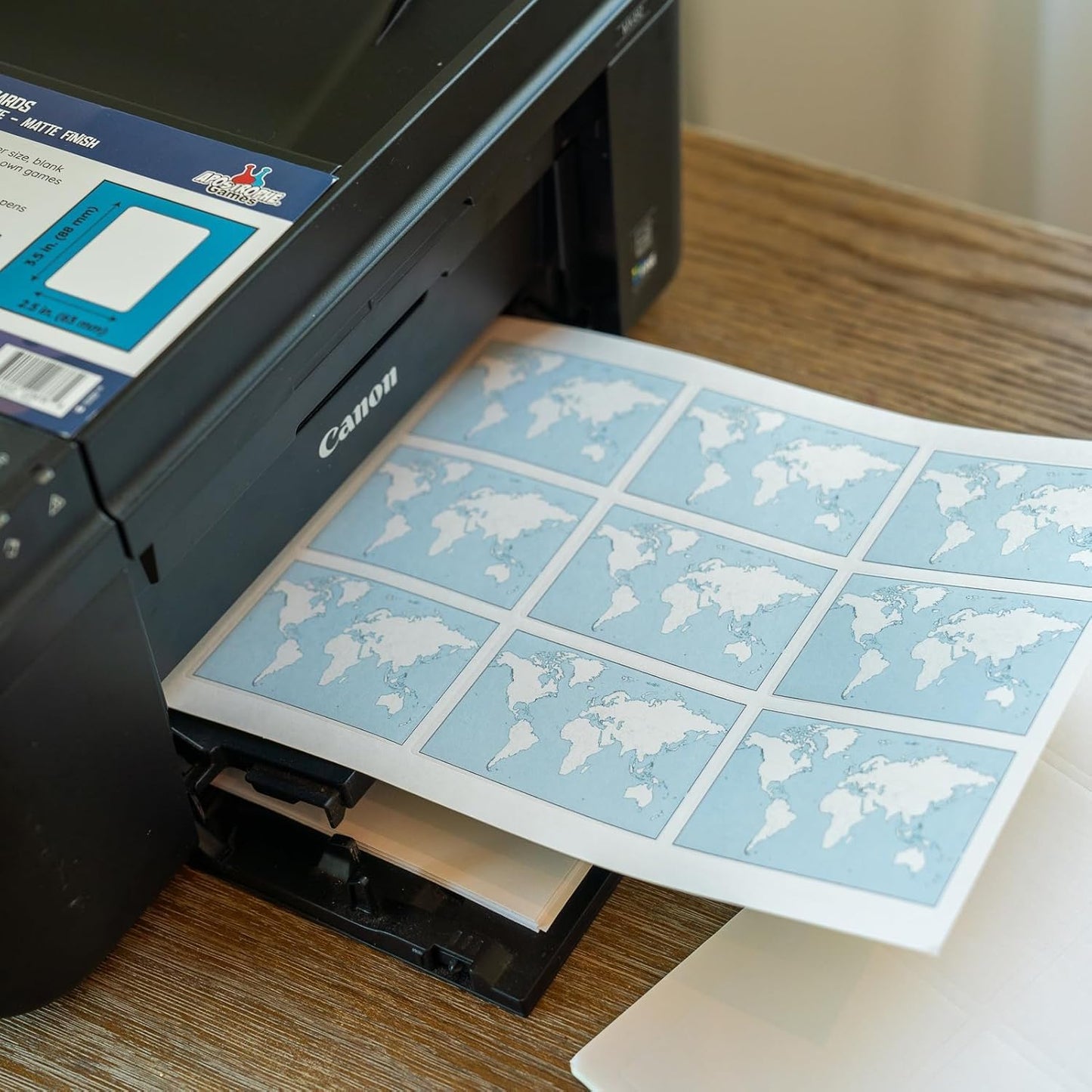 Blank Poker Size Stickers for Playing Cards - Print Your Playing Cards