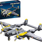 P-38 Lightning Building Block Set - 937 Pieces