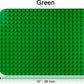Green Building Block Base Plates - 4 Pack