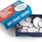 52 Dry Erase Circle Tokens - Reusable Board Game Pieces