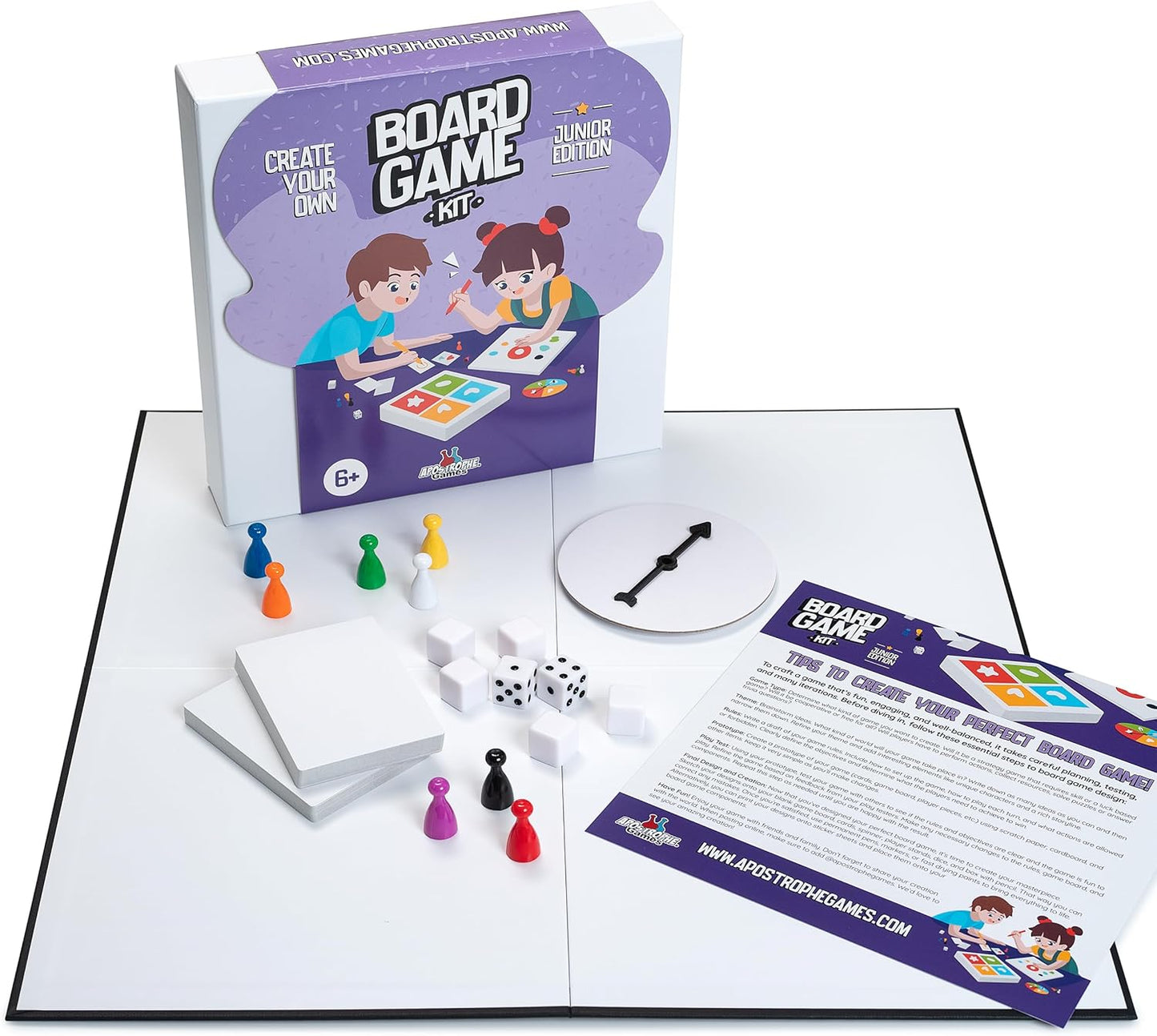 Create Your Own Board Game Set - Junior Edition