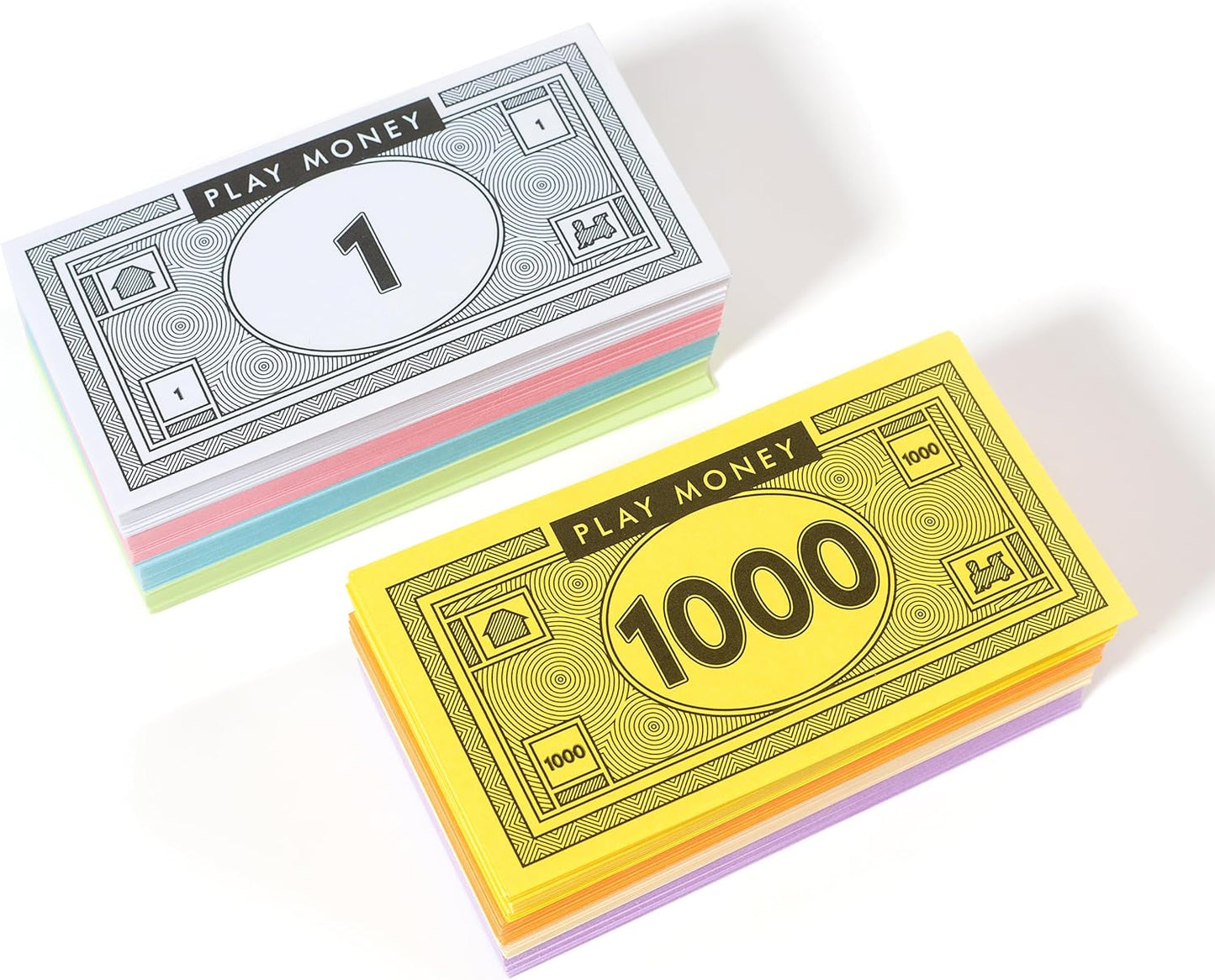 Opoly Play Money – 520 Bills Total