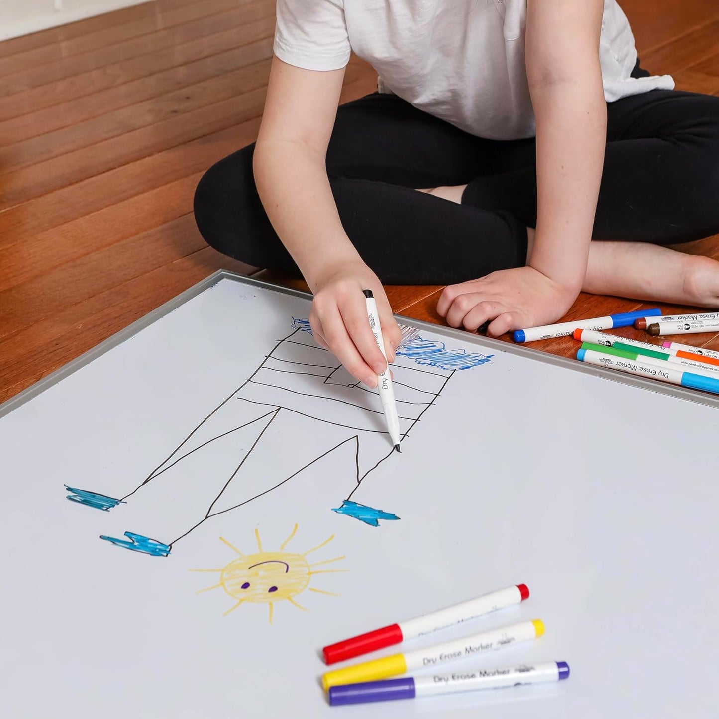 Fine Point Dry Erase Markers - 12 Colors