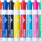 Dry Erase Markers - 12 Colors w/Chisel Tip