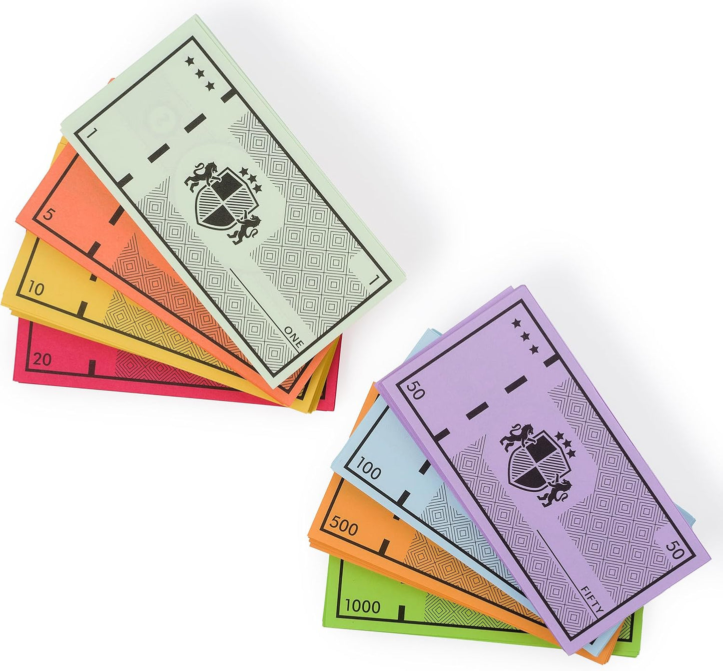 Opoly Play Money – 520 Bills Total