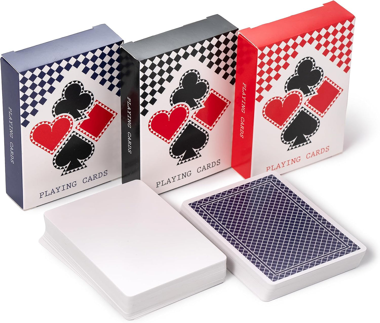 162 Poker Size Blank Playing Cards - Matte Finish