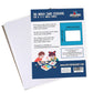 Blank Flash Card Stickers for Index Cards