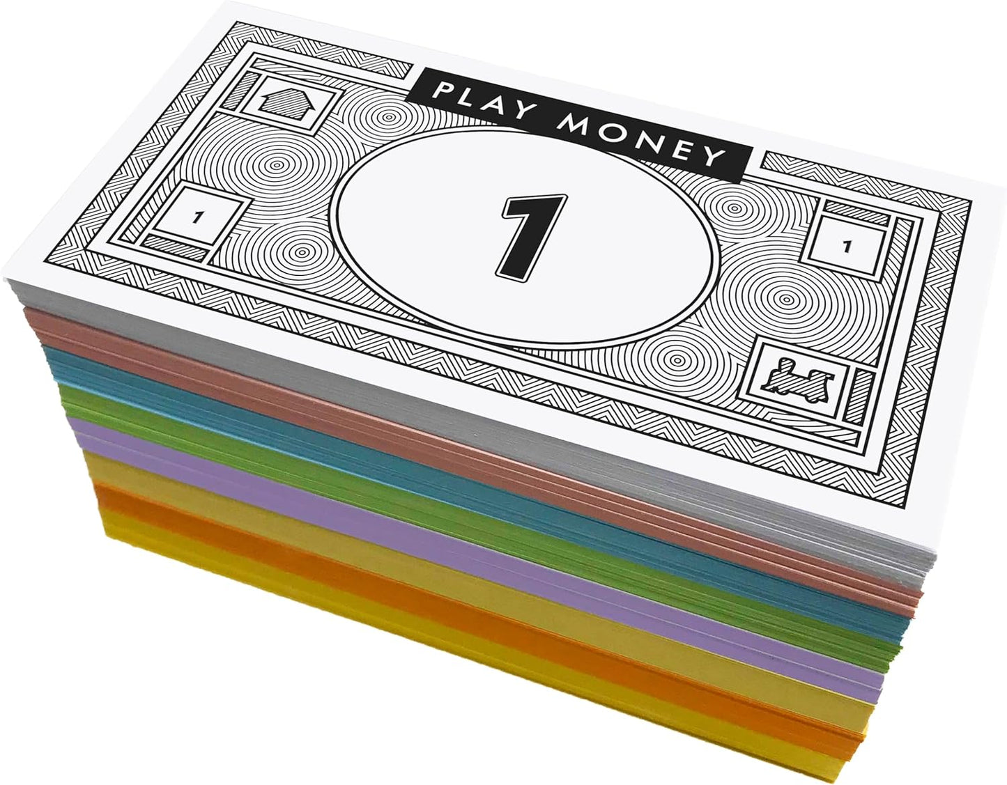 Opoly Play Money – 520 Bills Total