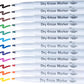 Fine Point Dry Erase Markers - 12 Colors