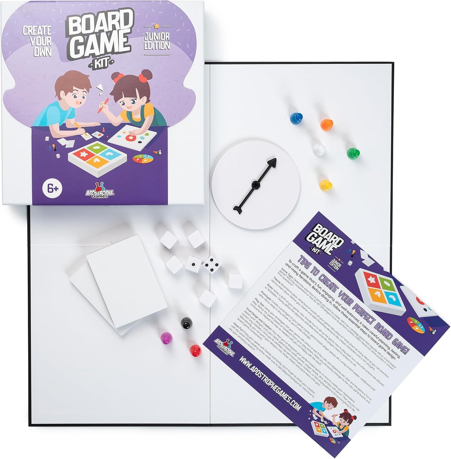 Create Your Own Board Game Set - Junior Edition