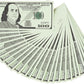 Play Money - 200Pcs $100 Bills Pretend Money for Kids, Kids Banking Toy