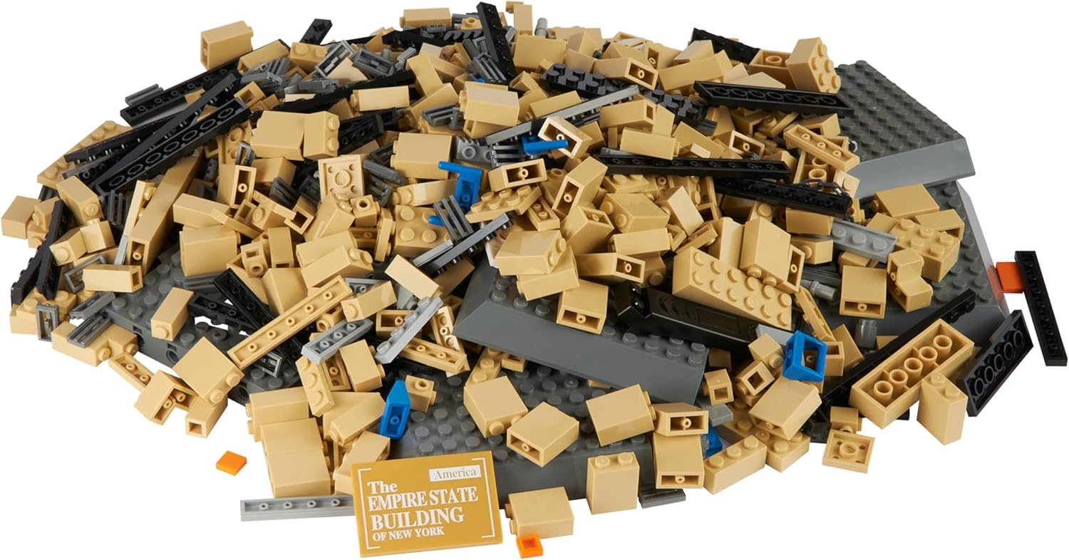 Empire State Building Block Set - 1,559 Pieces – Apostrophe Games