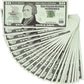 Play Money - 200Pcs $10 Bills Pretend Money for Kids, Banking Toy