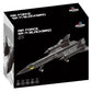 SR-71 Blackbird Jet Building Block Set – 184 Pieces